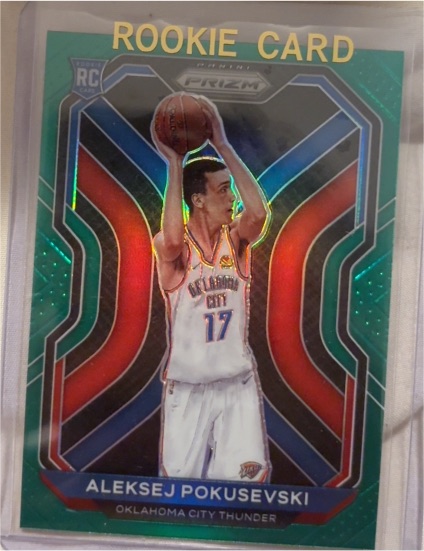 2020-21 Panini Prizm #264 Aleksej Pokusevski — front