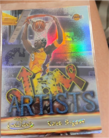 2000 Topps Gold Label Jam Artists #JA8 Kobe Bryant — front