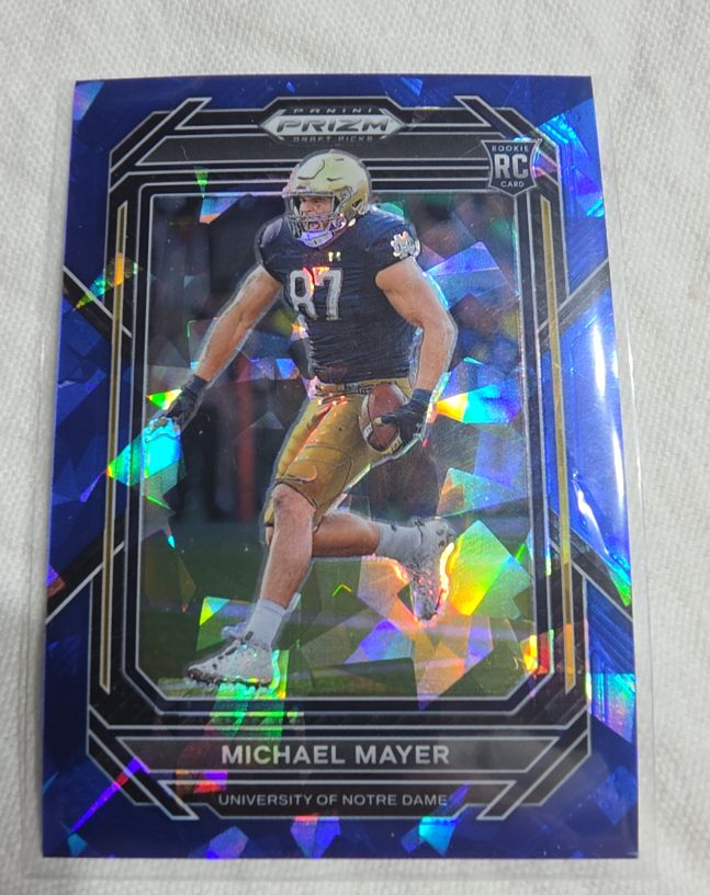 2023 Panini Prizm Draft Picks #155 Michael Mayer — front
