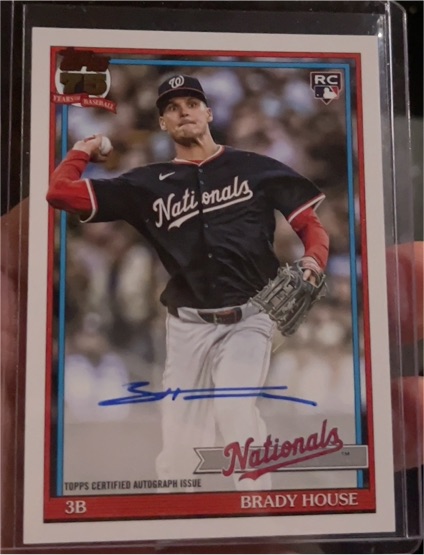 2026 Topps Series 1 #91A-HOU Brady House — front