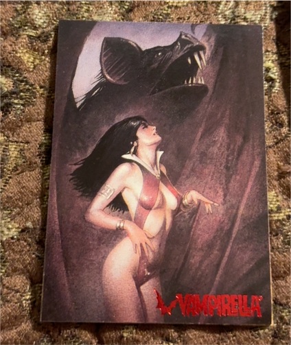 1995 Topps Visions of Vampirella #70 — front