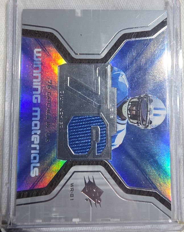 2007 Upper Deck SPx Winning Materials #WR-81 Wes Welker — front