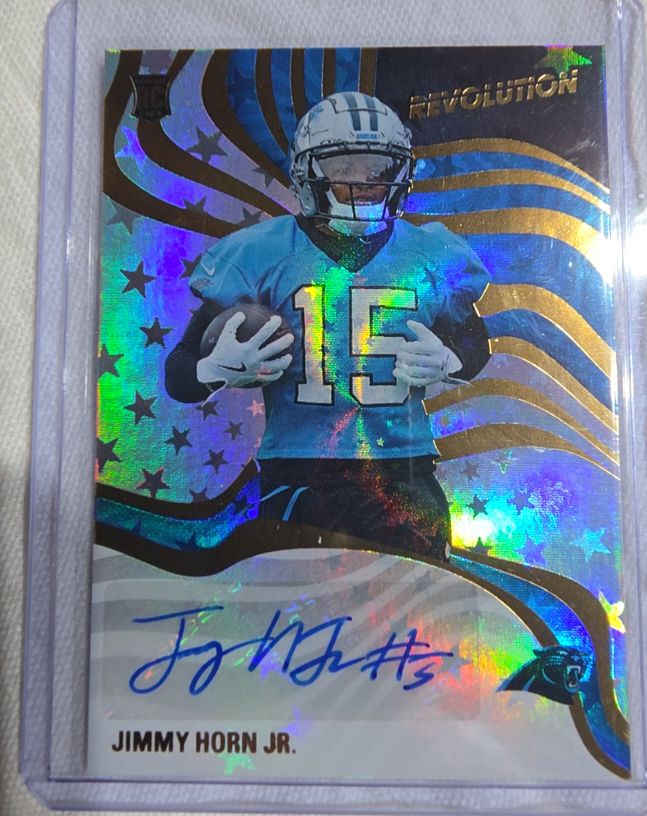 2025 Panini Revolution #RSA-JHJ Jimmy Horn Jr. — front