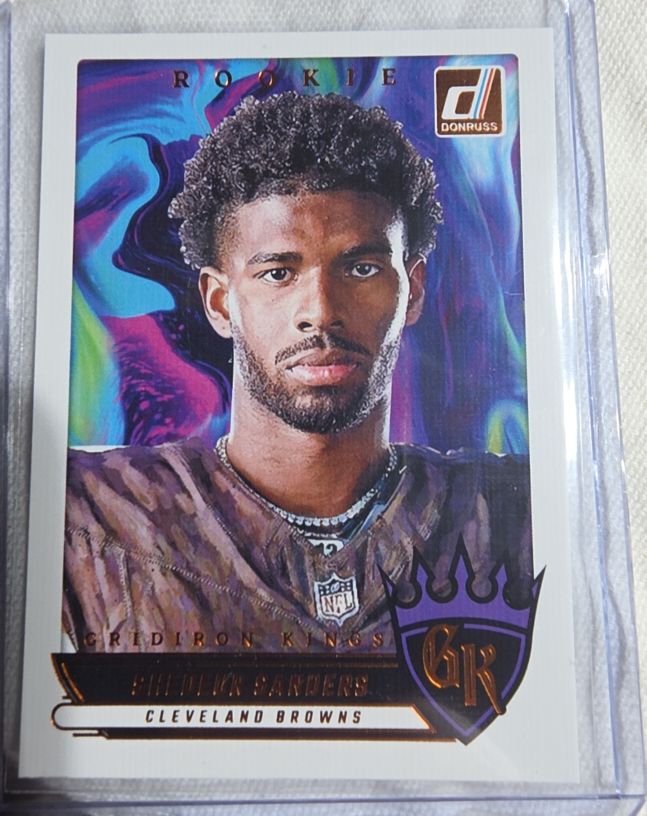 2025 Donruss Gridiron Kings #RGK-SSS Shedeur Sanders — front