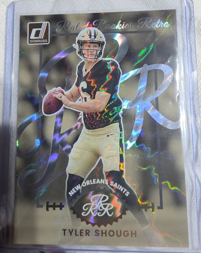 2025 Panini Donruss Rated Rookies Retro #14 Tyler Shough — front