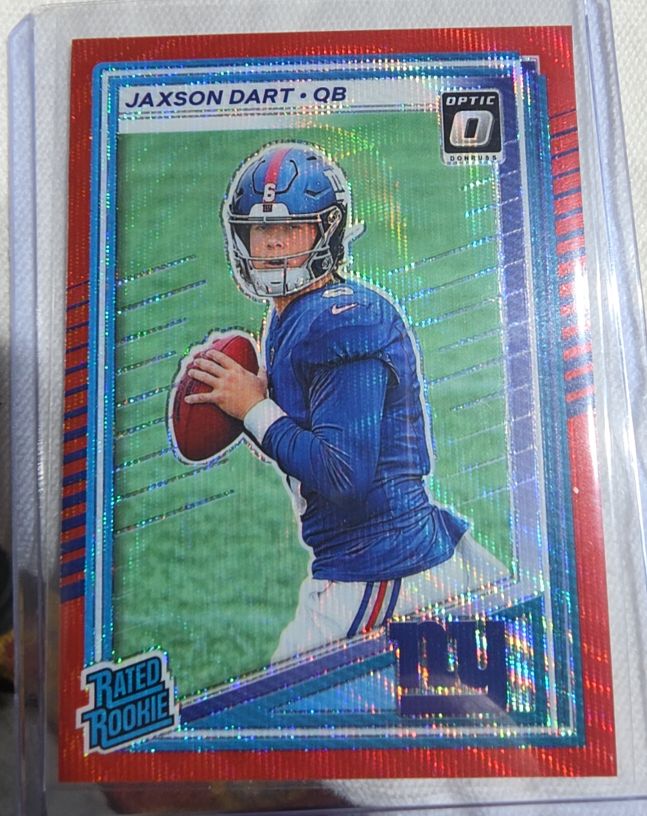 2025 Panini Donruss Optic #400 Jaxson Dart — front