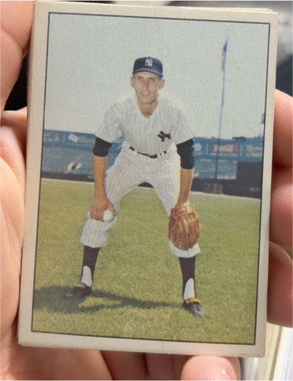 1953 Bowman Color Hi #153 Whitey Ford — front