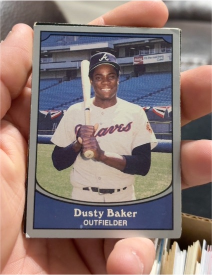 1990 Pacific Legends #71 Dusty Baker — front