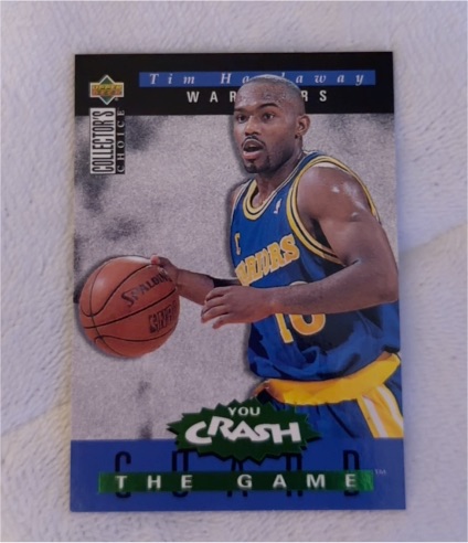 1994 Collector's Choice #A7 Tim Hardaway You Crash the Game Assists — front