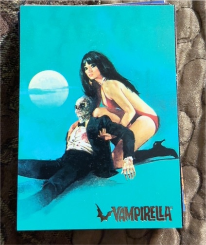 1995 Topps Visions of Vampirella #15 — front