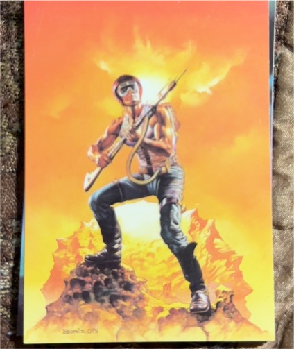 1991 Comic Images #30 Mercenary Boris Vallejo — front