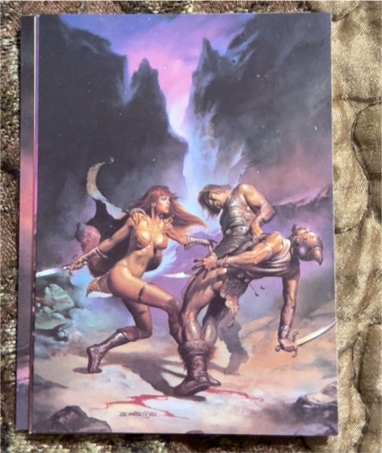 1991 Boris Vallejo Series 1 #59 Red Amazon — front