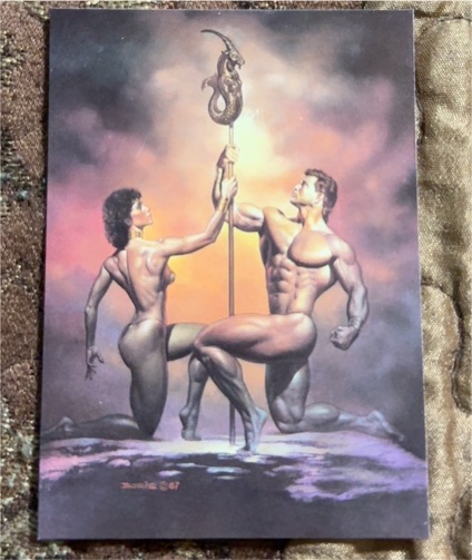 1991 Boris Vallejo #9 Capricorn, The Goat — front
