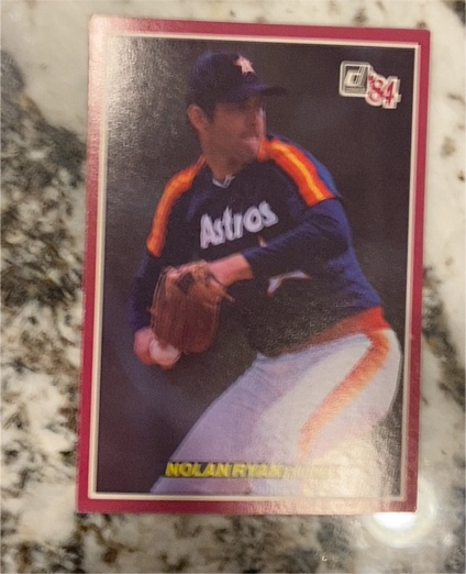 1984 Donruss Action All-Stars #14 Nolan Ryan — front