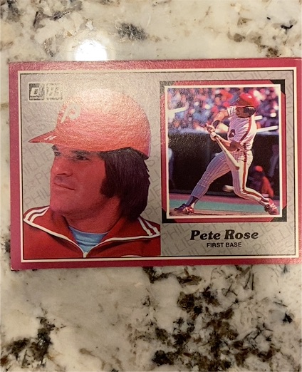 1983 Donruss Action All-Stars #31 Pete Rose Philadelphia Phillies — front