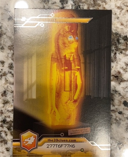 The 39 Clues #277T6F77X6 Statue of the goddess Sekhmet — front