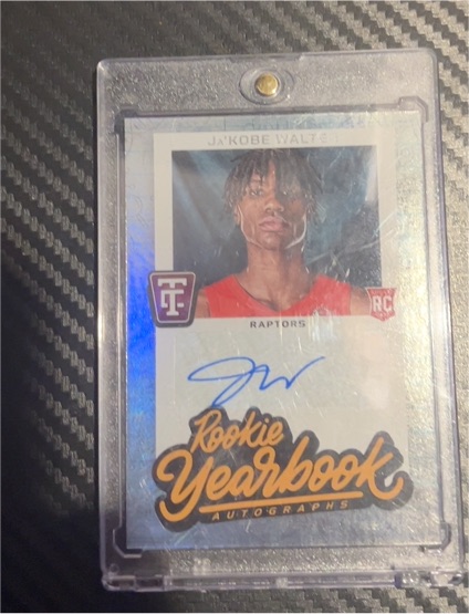 2024-25 Panini Totally Certified Rookie Yearbook #Ja'Kobe Walter — front