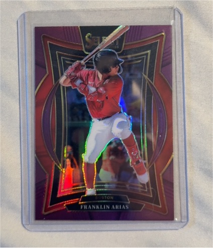 2025 Panini Select Concourse #84 Franklin Arias — front