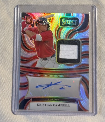 2025 Panini Select #AM-KC Kristian Campbell — front