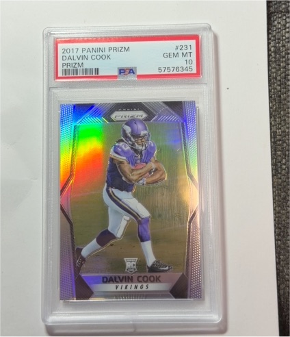 2017 Panini Prizm #231 Dalvin Cook — front