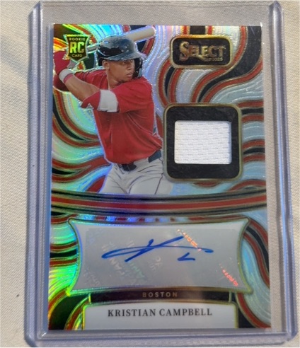 2025 Panini Select #RC Kristian Campbell — front