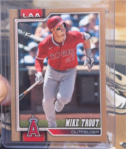 2026 Topps Series 1 #350 Mike Trout — front