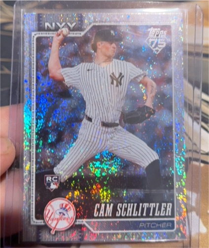 2026 Topps Series 1 #111 Cam Schlittler — front