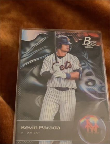 2023 Bowman Platinum #TOP-28 Kevin Parada — front