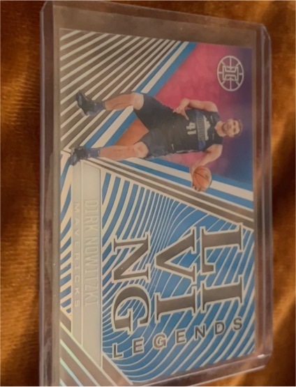 2020-21 Panini Illusions Living Legends #1 Dirk Nowitzki — front