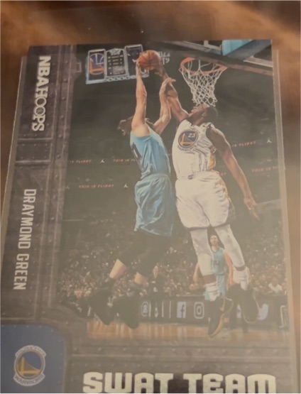 2017-18 Panini NBA Hoops #11 Draymond Green Swat Team — front