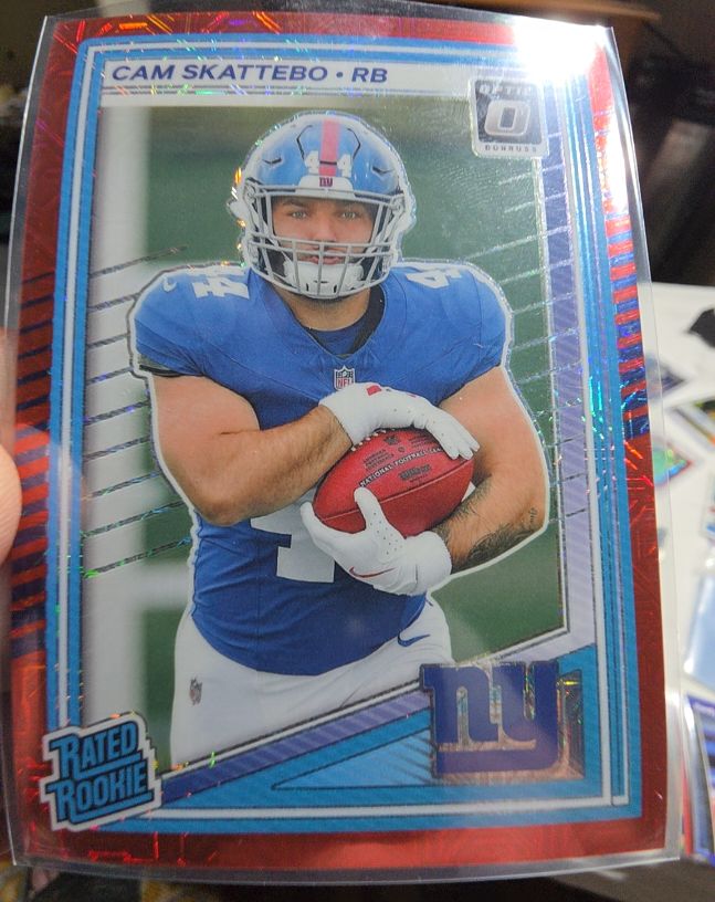 2025 Panini Donruss Optic #228 Cam Skattebo — front