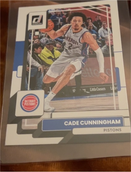 2022-23 Panini Donruss #41 Cade Cunningham — front
