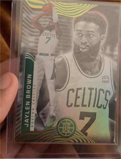 2021-22 Panini Illusions #2 Jaylen Brown — front