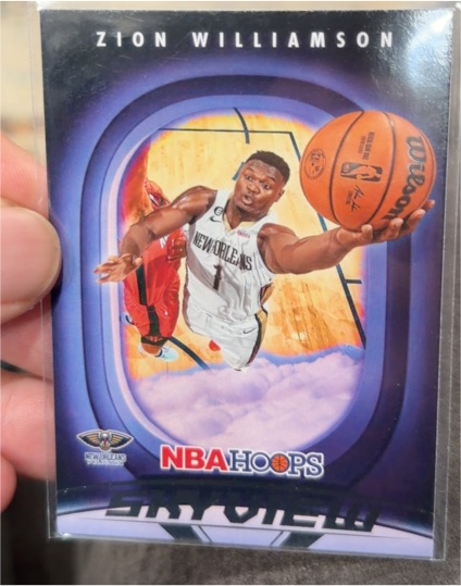2023-24 Panini NBA Hoops Skyview #25 Zion Williamson — front