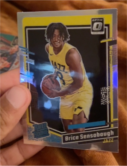 2023-24 Panini Donruss Optic #209 Brice Sensabaugh — front