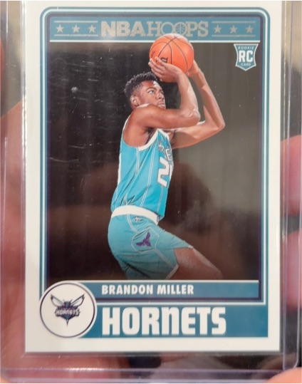 2023 Panini NBA Hoops #284 Brandon Miller — front