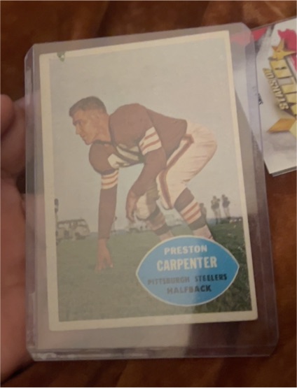 1960 Topps #96 Preston Carpenter — front