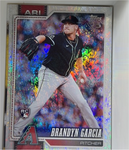 2026 Topps Series 1 #163 Brandyn Garcia — front