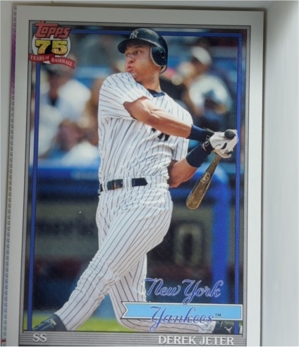 2026 Topps Series 1 #T91-30 Derek Jeter New York Yankees — front