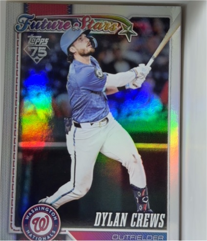 2026 Topps Series 1 #86 Dylan Crews Future Stars — front