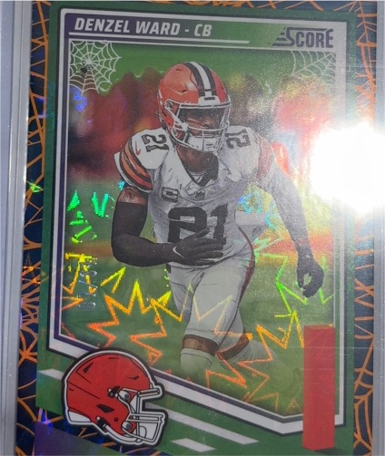 2025 Panini Score-A-Treat #174 Denzel Ward Cleveland Browns — front