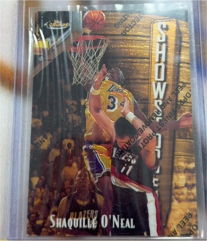 1997-98 Topps Finest #309 Shaquille O'Neal — front