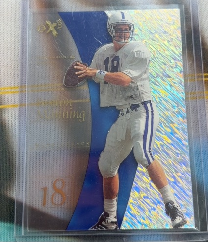 1998 Skybox EX 2001 #54 Peyton Manning — front