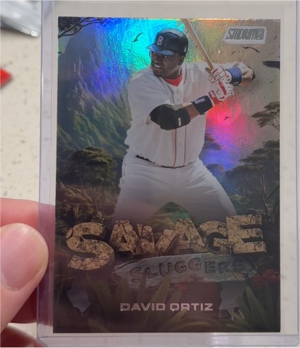 2025 Topps Stadium Club Savage Sluggers #SS-12 David Ortiz — front