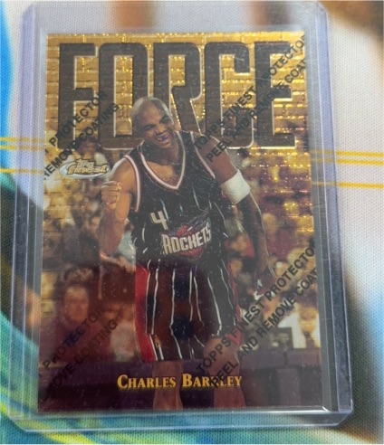 1997-98 Topps Finest #156 Charles Barkley — front