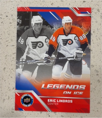 2025 Upper Deck National Hockey Card Day #NHCD-25 Eric Lindros — front