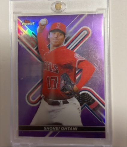 2022 Topps Finest #28 Shohei Ohtani — front