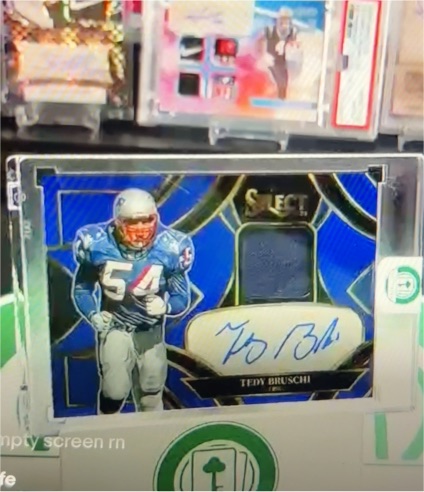 2025 Panini Select #SME-TBI Tedy Bruschi — front