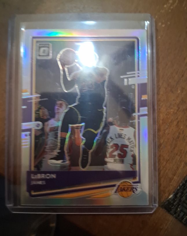 2020-21 Panini Donruss Optic #13 LeBron James — front