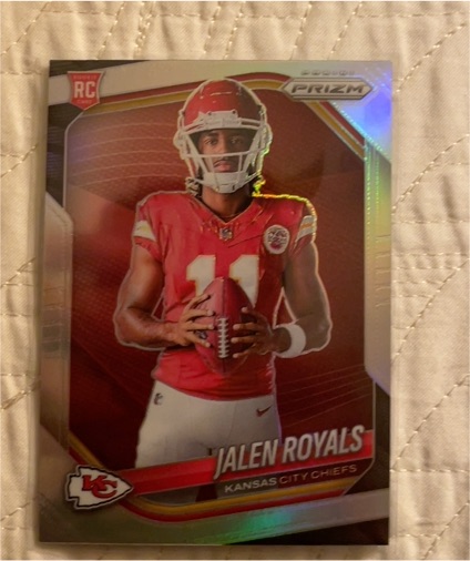 2025 Panini Prizm #419 Jalen Royals — front